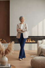 Clare Flare 34" Bamboo Flare Pants | Eco Golden Comfort