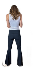 Clare Flare 33" Bamboo Flare Pants | Ecogoldencomfort