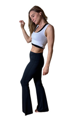 Clare Flare 33" Bamboo Flare Pants | Ecogoldencomfort