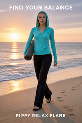 Pippy Relax Flare | Relaxed Bamboo Flare Pant | Eco Golden Comfort