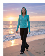 Hana Hoody Tunic Henley
